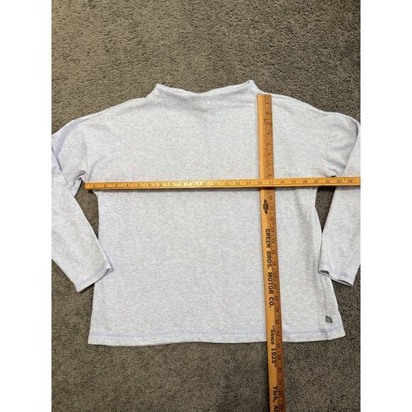 T by Talbots Women’s Pullover Large Petite NWOT Purple Pink Long Sleeve - Picture 3 of 9